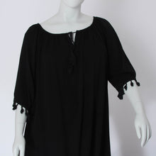 Lade das Bild in den Galerie-Viewer, Off Shoulder Bluse in Schwarz
