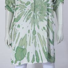 Lade das Bild in den Galerie-Viewer, Lange Bluse mit Batikmuster
