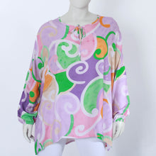 Lade das Bild in den Galerie-Viewer, Ausgefallene Bluse im 70&#39;s Stil
