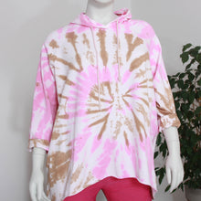 Lade das Bild in den Galerie-Viewer, Sweatshirt Batik mit Kapuze
