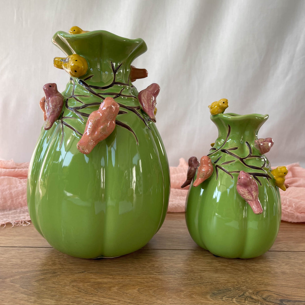Wunderschöne Vogelvase