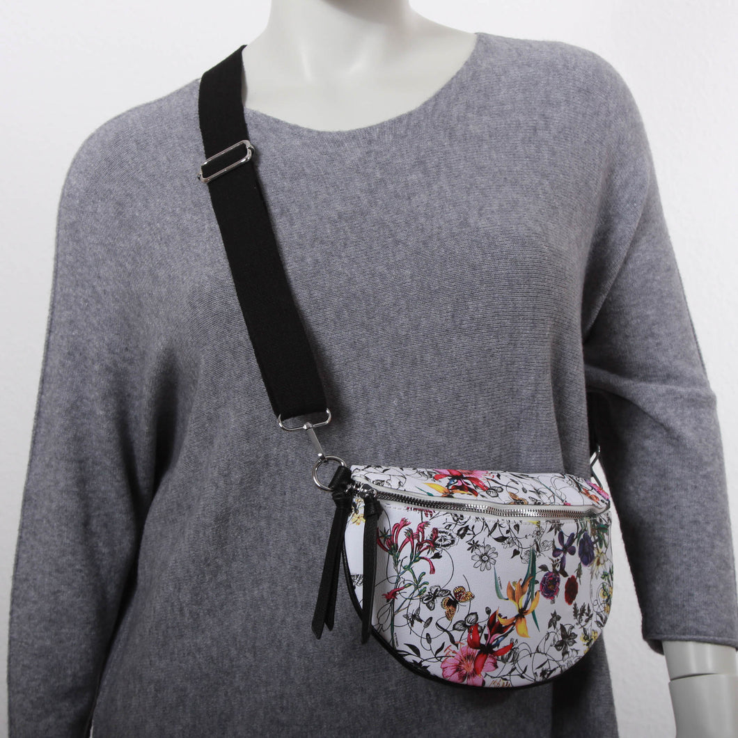 Crossbody Bag mit Blumenprint