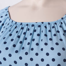Lade das Bild in den Galerie-Viewer, Off-Shoulder Kleid mit Pünktchen
