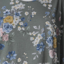 Lade das Bild in den Galerie-Viewer, Kurzes T-Shirt mit Blumenprint
