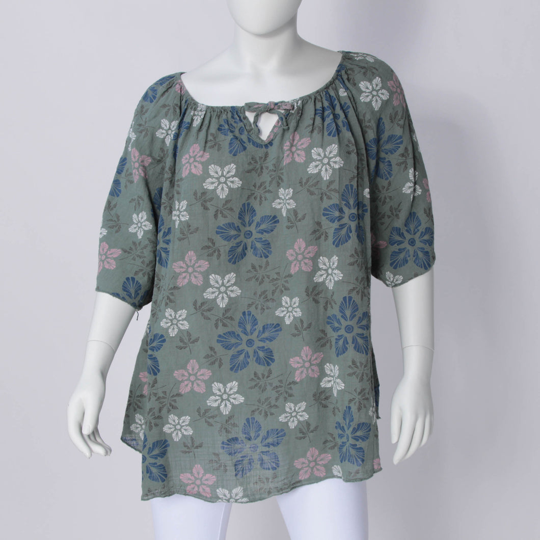 Baumwolle Carmen Bluse