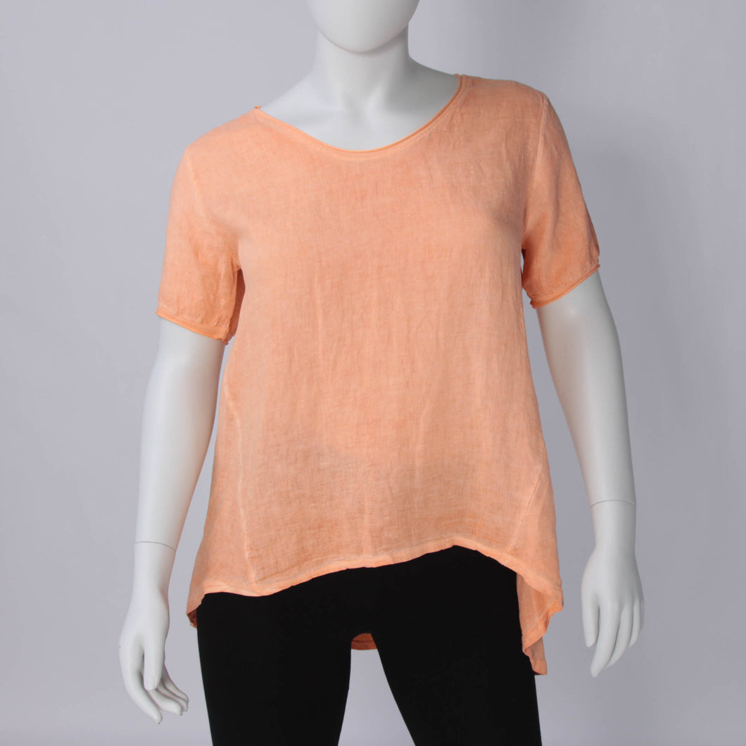 T-Shirt aus Leinen