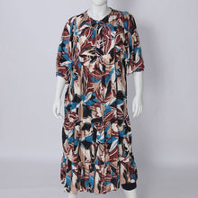 Lade das Bild in den Galerie-Viewer, Langes Kleid mit Puffärmeln
