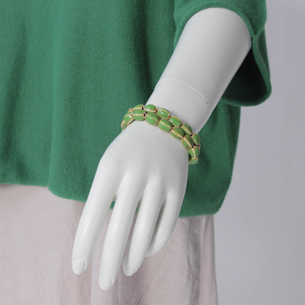 Armband mit Gummi in Muscheloptik