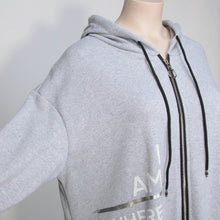 Lade das Bild in den Galerie-Viewer, Lange Sweatshirt Jacke I Am
